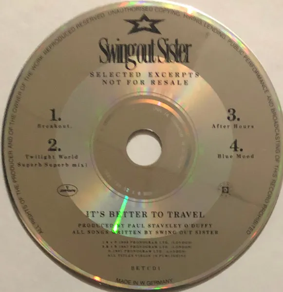 It's Better To Travel (Selected Excerpts)