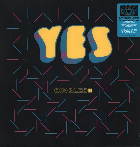 Yes Singles II (Blue/White Splatter Vinyl)