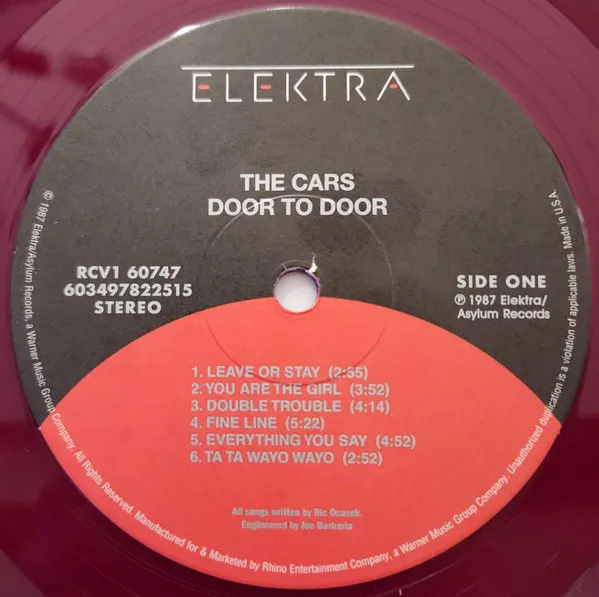DOOR TO DOOR (LIMITED GRAPE VINYL, ROCKTOBER 2024)