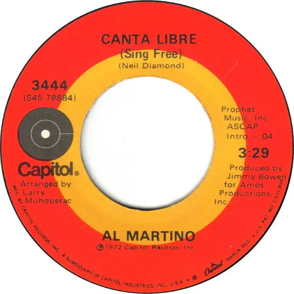 Canta Libre (Sing Free) / Take Me Back