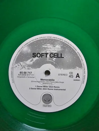 Memorabilia (Erinnerungsstücke) 2023 Remix (Limited Edition) (Green Vinyl) (45 RPM)