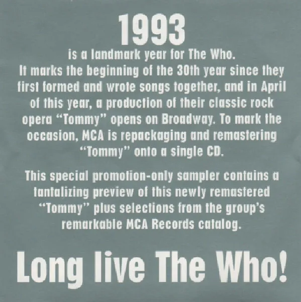 30th Anniversary Sampler