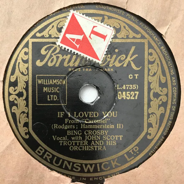 If I Loved You / A Bluebird Singing In My Heart
