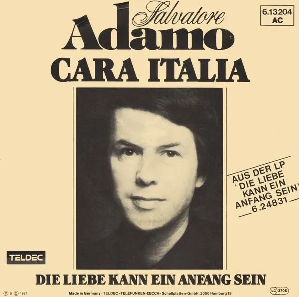 Cara Italia / Die Liebe Kann Ein Anfang Sein