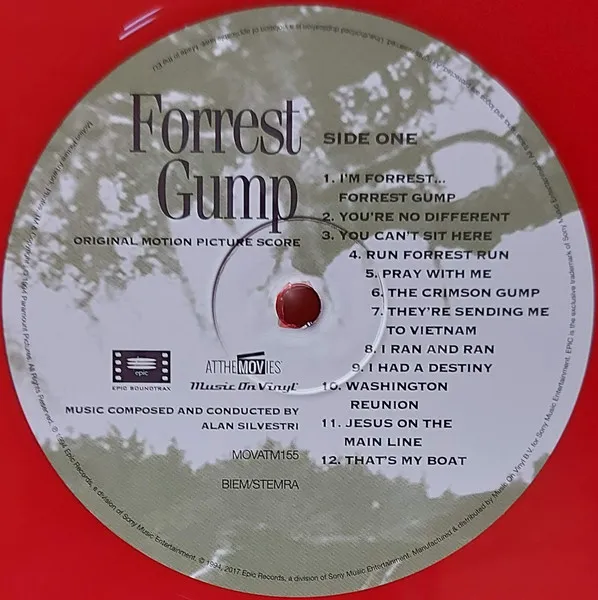 Forrest Gump (O.S.T.) (30th Anniversary) (180g) (Limited Edition) (White Vinyl)