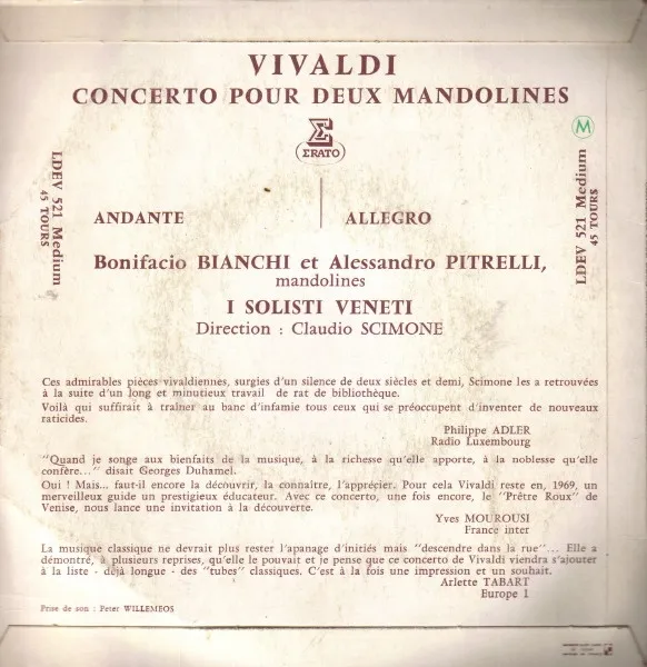 Concerto Pour 2 Mandolines