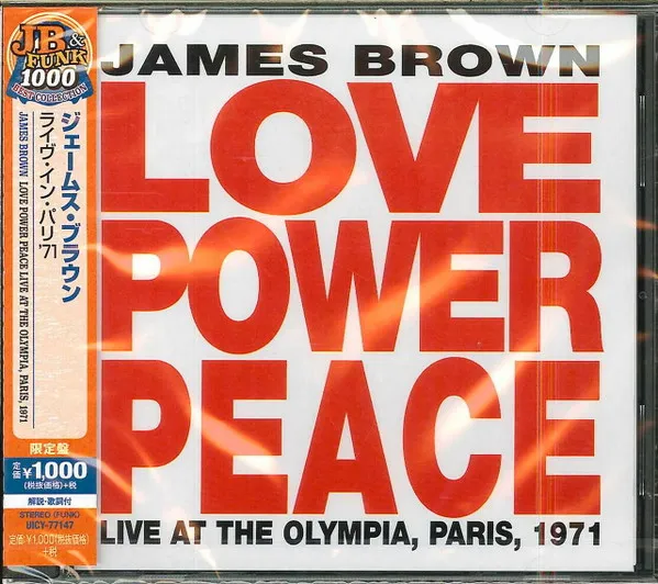 Love Power Peace (Live At The Olympia, Paris, 1971)