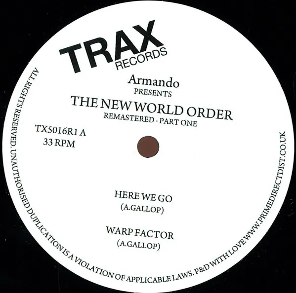 The New World Order (Part One)