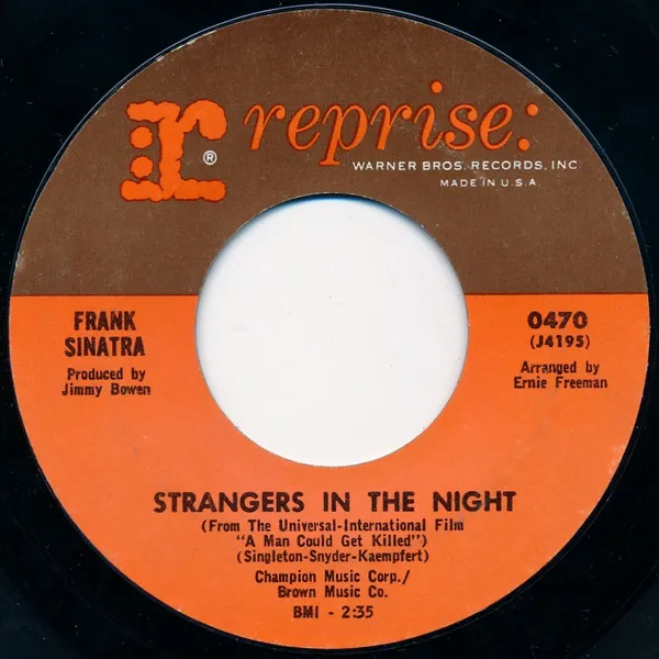 Strangers In The Night / Oh, You Crazy Moon