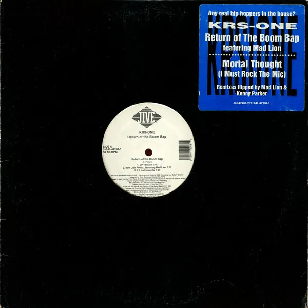 Return Of The Boom Bap / Mortal Thought