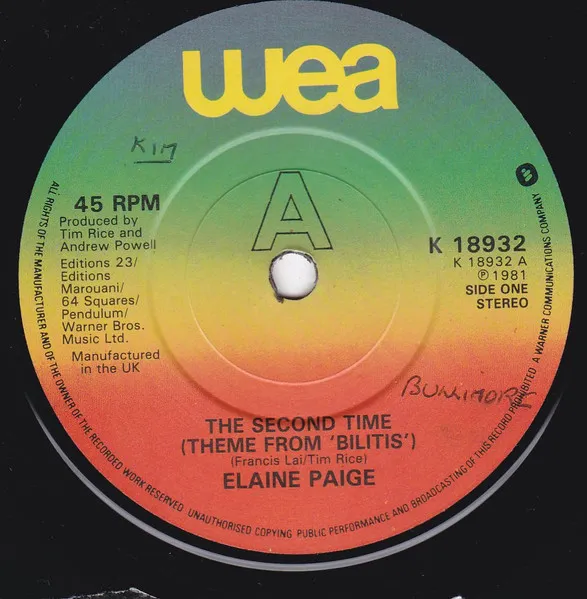The Second Time (Theme From "Bilitis")