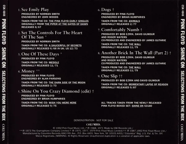 Shine On (Selections From The Box)