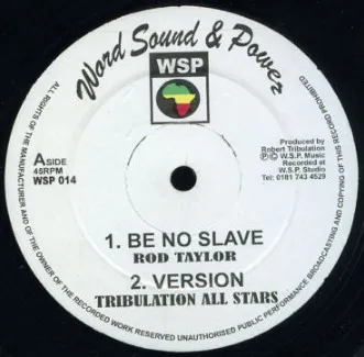 Be No Slave / The Poor