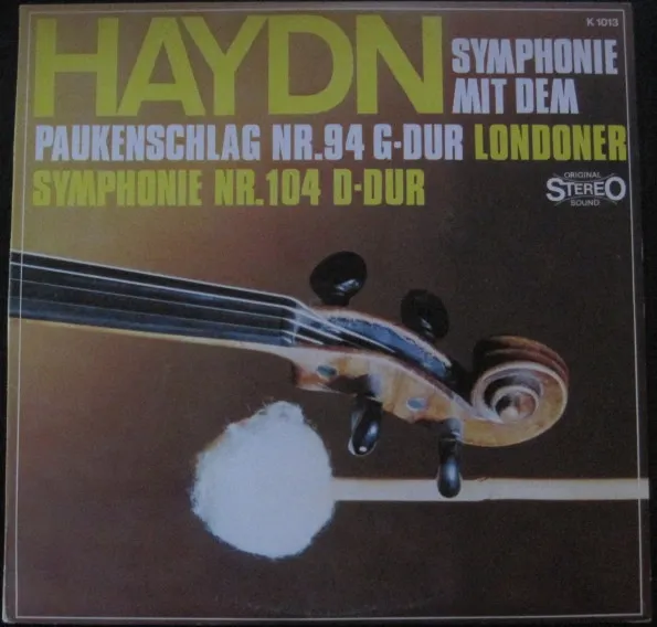 Symphonie Mit Dem Paukenschlag Nr. 94 In G-dur / Londoner Symphonie Nr. 104 In D-dur