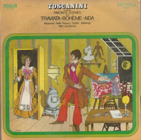 Toscanini Conducts Favorite Scenes From Traviata - Boheme - Aida