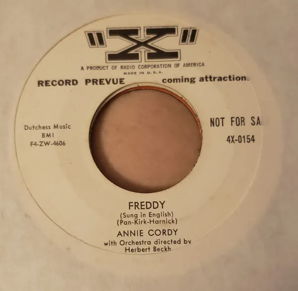 Freddy (Sung In English) / Freddy (Sung In German)