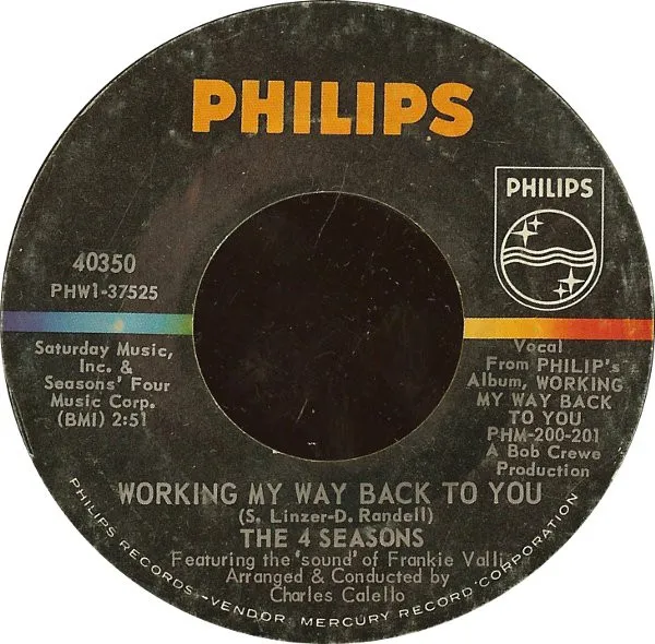 Working My Way Back To You / Too Many Memories