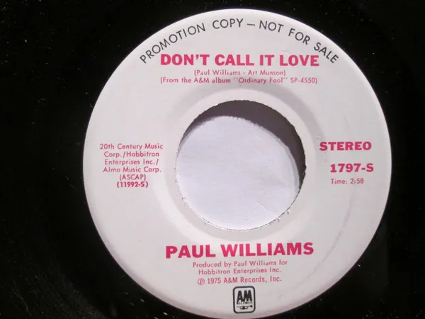 Don't Call It Love