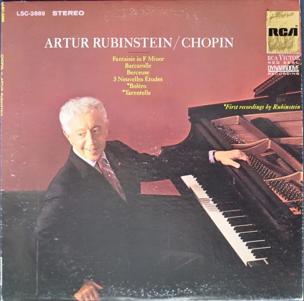 Fantaisie in F Minor, Barcarolle, Berceuse, 3 Nouvelle Etudes, Bolero, Tarentelle