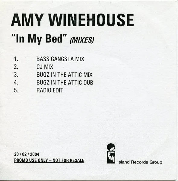 In My Bed (Mixes)