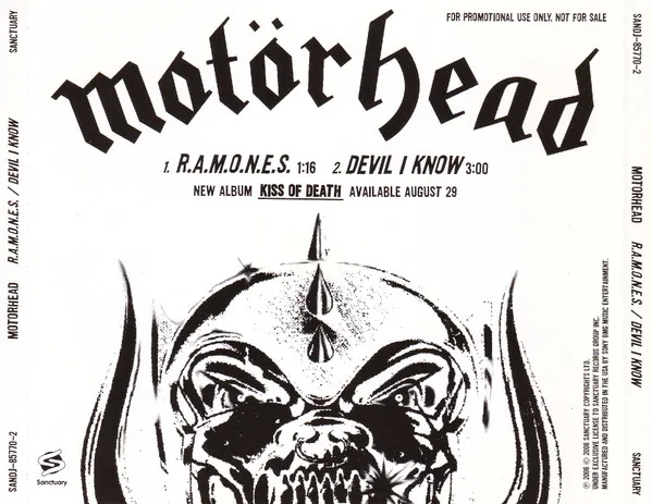R.A.M.O.N.E.S. / Devil I Know
