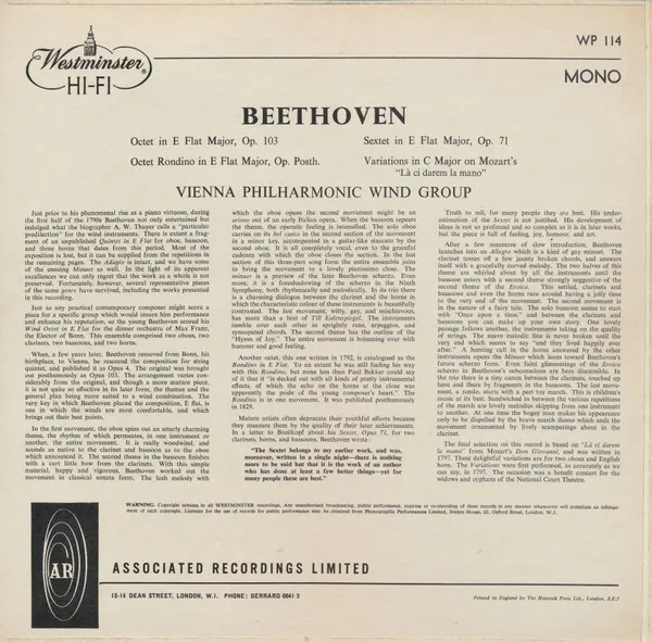 Music For Wind Instruments