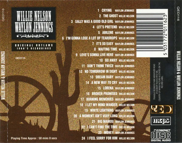 Original Outlaws 1960's Recordings