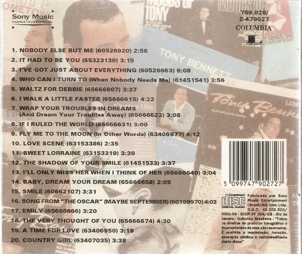 Forty Years: The Artistry Of Tony Bennett - Vol.3