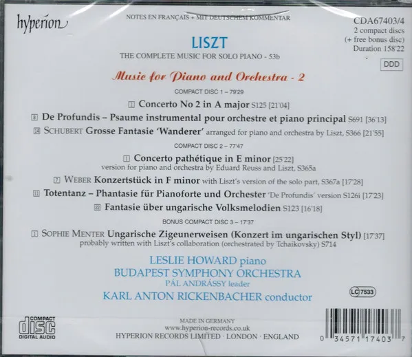 Music For Piano And Orchestra ~ 2