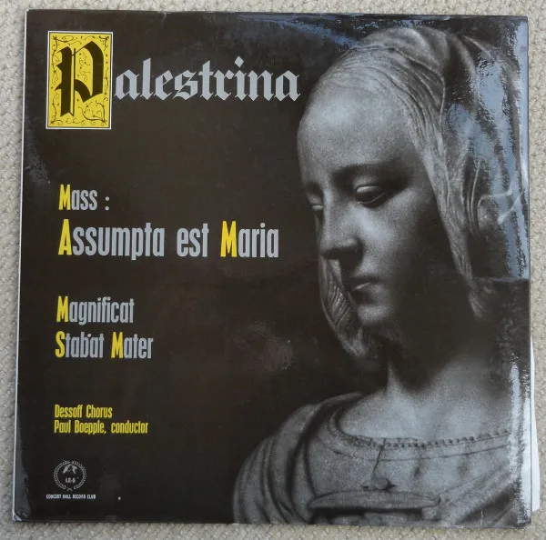 Mass: Assumpta Est Maria, Magnificat, Stabat Mater