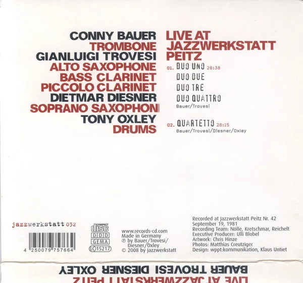 Live At Jazzwerkstadt Pei