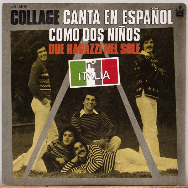Collage Canta En Español Como Dos Niños = Due Ragazzi Nel Sole