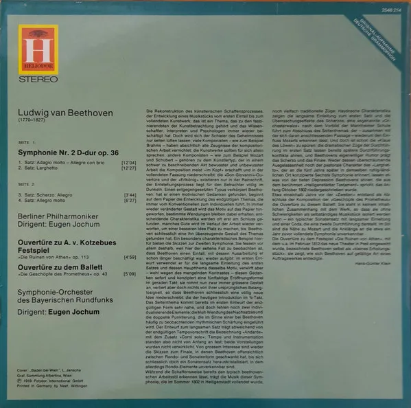 Symphonie Nr. 2 / Ouvertüren