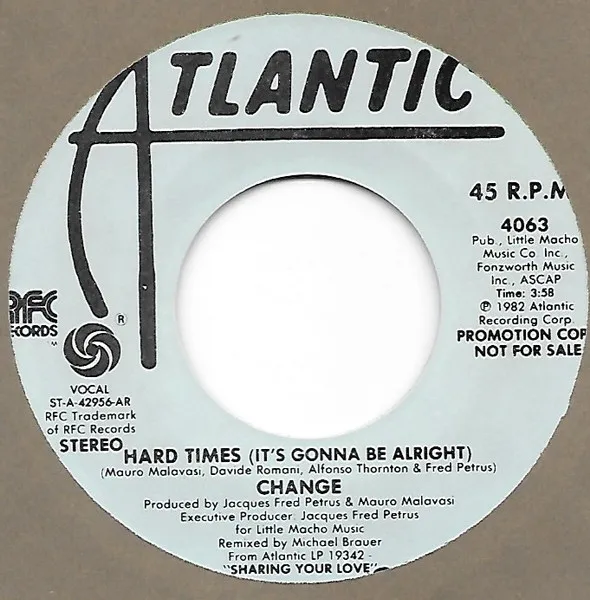 Hard Times (It's Gonna Be Alright)