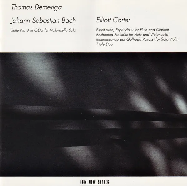Suite Nr. 3 In C-Dur Für Violoncello Solo - Esprit Rude, Esprit Doux For Flute And Clarinet - Enchanted Preludes For Flute And Violoncello - Riconoscenza Per Goffredo Petrassi For Solo Violin - Triple Duo