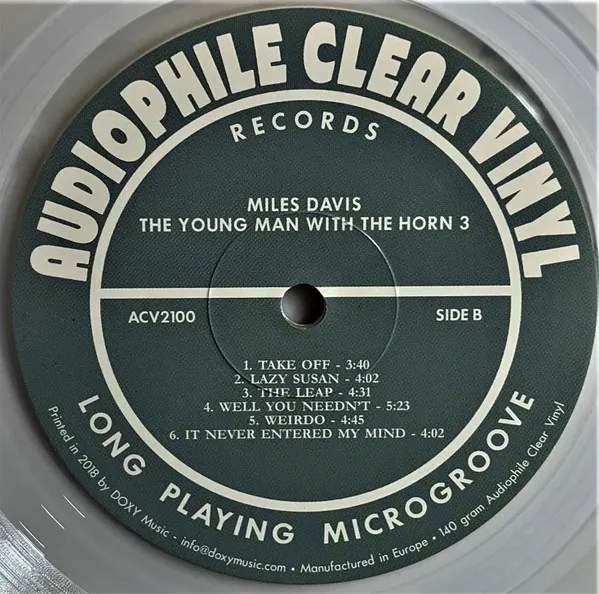 Young Man With The Horn Vol. III