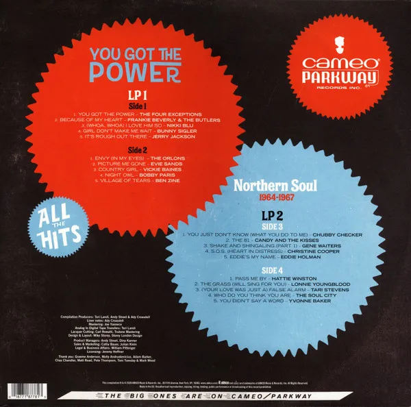 You Got the Power: Cameo Parkway Northern Soul (1964-1967)