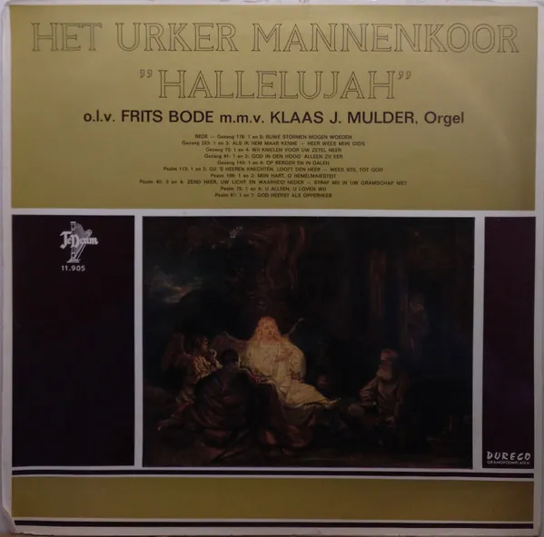 Het Urker Mannenkoor "Hallelujah"