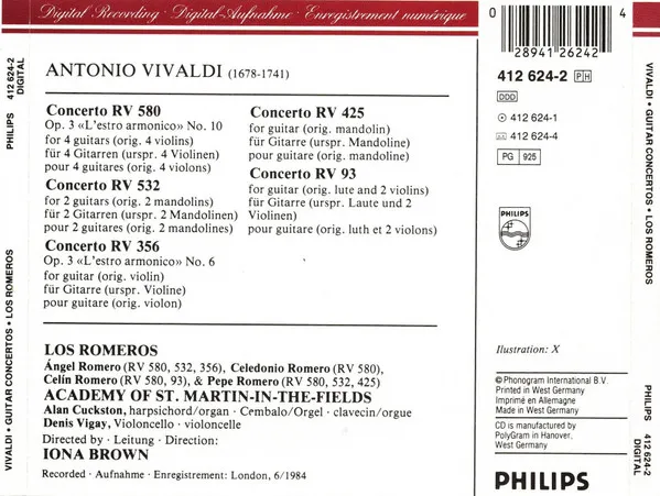 Guitar Concertos = Gitarrenkonzerte