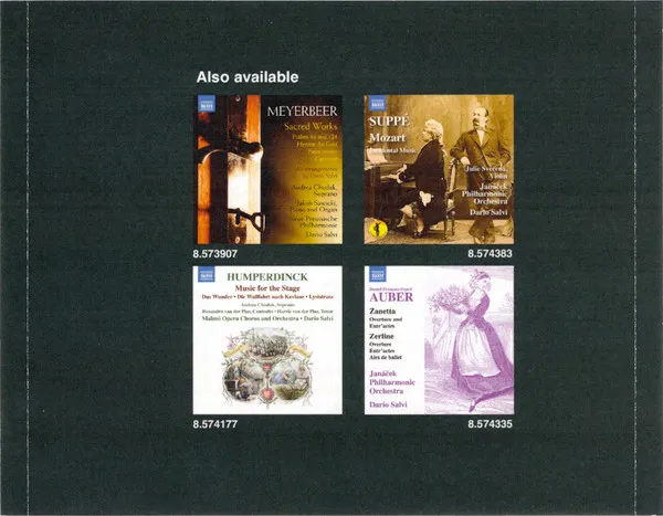 Meyerbeer: Overtures and Stage Music