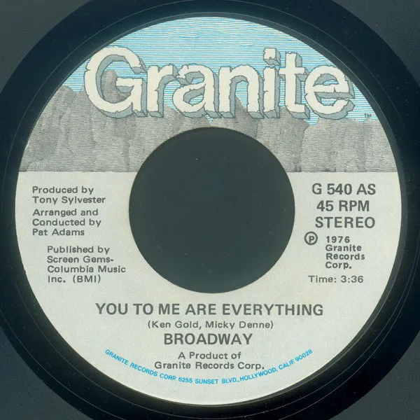 You To Me Are Everything