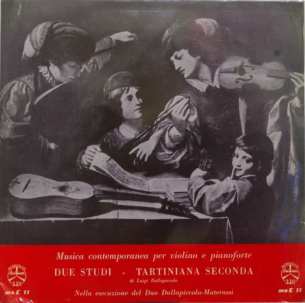 Musica Contemporanea Per Vioino E Pianoforte (Due Studi - Tartiniana Seconda)