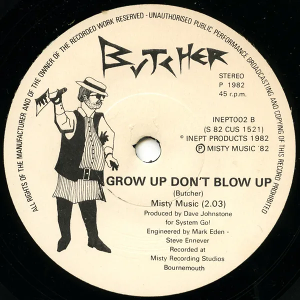 On The Ground / Grow Up Don't Blow Up