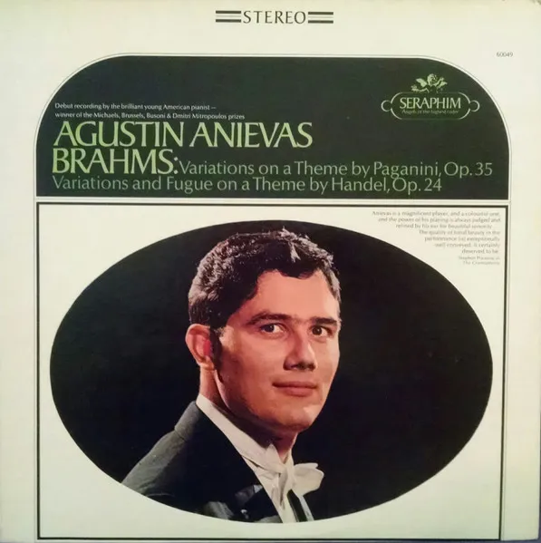 Brahms: Variations On A Theme by Paganini, Op. 35; Variations And Fugue On A Theme By Handel, Op. 34