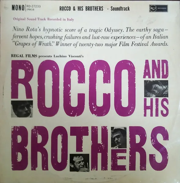 Rocco And His Brothers (Original Sound Track)