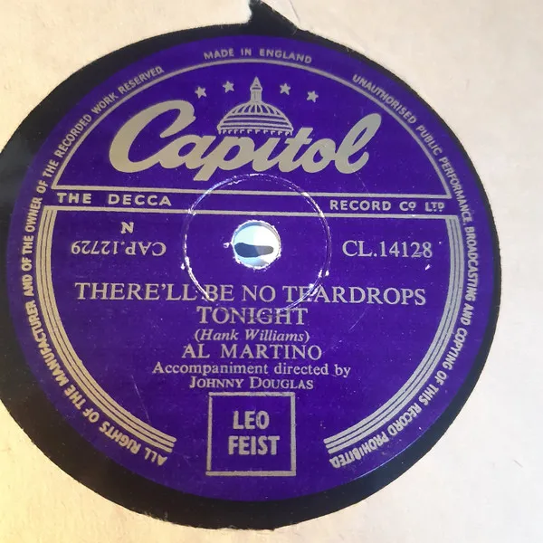 Wanted / There'll Be No Teardrops Tonight