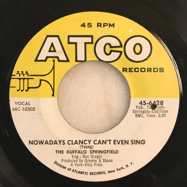 Nowadays Clancy Can't Even Sing