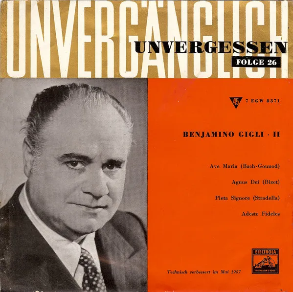 Benjamino Gigli - II