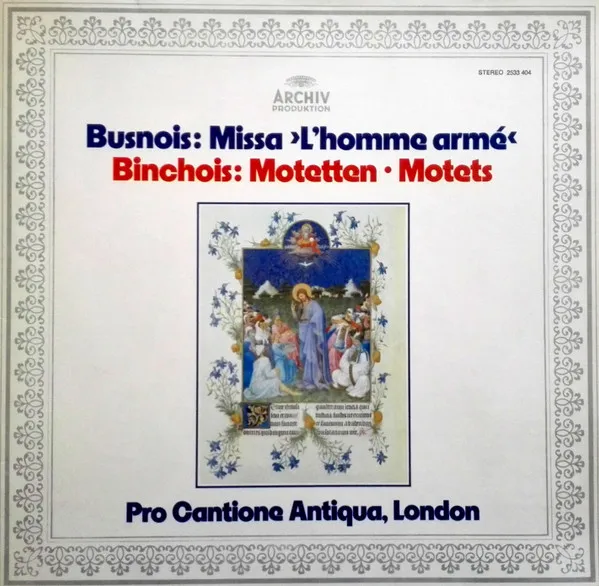Missa «L'homme Armé« / Motetten