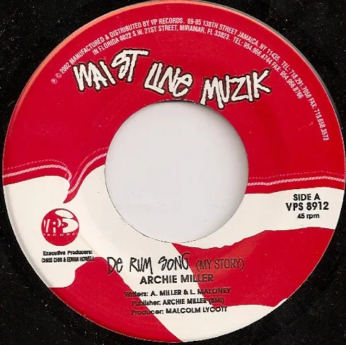 De Rum Song (My Story)